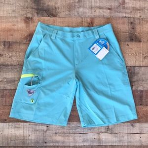 columbia pfg shorts with bottle opener 